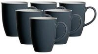 Ritzenhoff & Breker Becher Doppio Kaffeebecher 320 ml 6er Set, 6-tlg., Porzellan