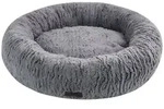 Nobby Tierbett Hundebett Donut Nova grau grau 45 cm x 45 cm