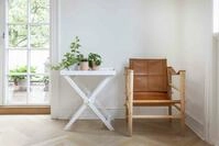 Cinas Tabletttisch Classic (1-St), Abnehmbares Tablett, pflegeleichte Fl&auml;che,...