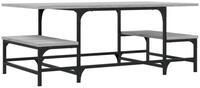 vidaXL Couchtisch Couchtisch Grau Sonoma 100x50,5x40 cm Holzwerkstoff (1-St)