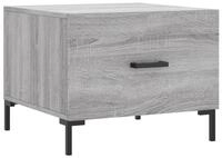 vidaXL Couchtisch Couchtisch Grau Sonoma 50x50x40 cm Holzwerkstoff (1-St)