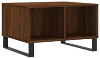 vidaXL Couchtisch Couchtisch Braun Eichen-Optik 60x50x36,5 cm Holzwerkstoff...