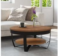 vidaXL Couchtisch vidaXL Couchtisch 65x65x32 cm Massivholz Akazie