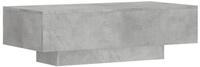 vidaXL Ablagetisch, Couchtisch Betongrau 100x49,5x31 cm Holzwerkstoff