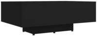 vidaXL Ablagetisch, Couchtisch Schwarz 85x55x31 cm Holzwerkstoff