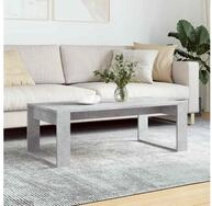 vidaXL Couchtisch vidaXL Couchtisch Betongrau 102x50x35 cm Holzwerkstoff