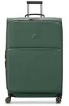 Delsey Paris Koffer Turenne Soft - 4-Rollen-Trolley 83 cm erw. (gruen), 4 Rollen