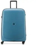Delsey Paris Koffer Belmont Plus - 4-Rollen-Trolley 76 cm (blau), 4 Rollen blau 52 cm