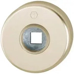 HOPPE Rosette HOPPE 2800520 Dr&uuml;ckerrosetten-Paar 42KV Aluminium F2...