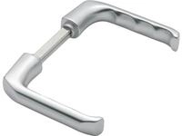 HOPPE Rosette HOPPE 6168371 T&uuml;rdr&uuml;ckerpaar London 113 H Aluminium F1 ohne...