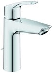 Grohe Waschtischarmatur Eurosmart Einhand Ausladung 121 mm mit versenkbarer Kette