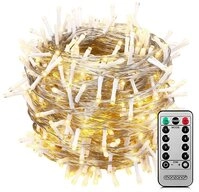 monzana Lichterkette, 200/400/600 LEDs warmwei&szlig;/kaltwei&szlig;/bunt Weihnachtsbaum