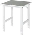 RAU Arbeitstisch Rau Arbeitstisch Tom BxTxH 750x800x760-1080mm, Linoleum