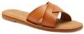 Sandale ROXY "Andreya", Damen, Gr. 10 (41), braun (tan), Obermaterial: 100%