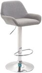 CLP Barhocker Barhocker Braga Stoff chrom