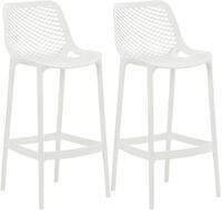 CLP Barhocker Air (Set, 2 St., 2er), aus Kunststoff, wetterfest, UV-best&auml;ndig