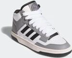 Sneaker ADIDAS SPORTSWEAR "RAPID COURT MID", Damen, Gr. 40, schwarz-wei&szlig; (grau