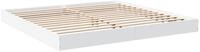 vidaXL Bettgestell 180 x 200 cm Bettgestell Wei&szlig; 180x200 cm Spanplatte