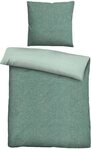 Biberna Wendebettw&auml;sche HERMAL Melange Flanell uni, kuschelig weich, Flanell, 2