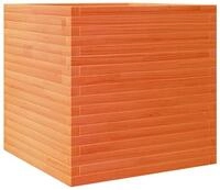 vidaXL Hochbeet 70 x 70 x 685 cm Pflanzk&uuml;bel Wachsbraun 70x70x68,5 cm...