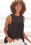 Crepebluse BUFFALO, Damen, Gr. 34, schwarz, Cr&ecirc;pe, Obermaterial: 100% Viskose.