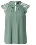 Vero Moda Blusentop VMMilla (1-tlg) Cut-Outs gr&uuml;n XS (34)