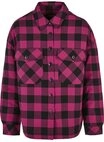 URBAN CLASSICS Hemdjacke Urban Classics Damen Ladies Flanell Padded Overshirt...