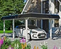 Skanholz Einzelcarport Wendland, BxT: 362x628 cm, 206 cm Einfahrtsh&ouml;he