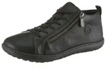 Rieker Sneaker, Freizeitschuh, Halbschuh, Schn&uuml;rschuh in bequemer Form gr&uuml;n...