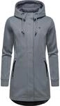 Sweatjacke RAGWEAR "Sweatjacke Letti Bonded", Damen, Gr. M, grau (grau24),