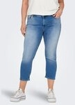 ONLY CARMAKOMA Caprijeans CARWILLY REG CAPRI Baumwollmischung, regular fit