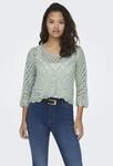 Strickpullover JDY "JDYNEW SUN 3/4 CROPPED PULLOVER KNT NOOS", Damen, Gr. XS,...