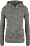 Strickfleece-Pullover OXMO "Strickpullover OXPhilia", Damen, Gr. L, grau