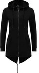 URBAN CLASSICS Cardigan Urban Classics Damen Ladies Sweat (1-tlg) schwarz XXL (46/48)
