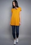 Longshirt SEIDEL MODEN, Damen, Gr. 36, braun (messing), Jersey, Obermaterial: 95%