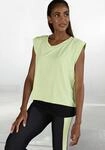 2-in-1-Shirt LASCANA ACTIVE, Damen, Gr. S (36/38), gr&uuml;n (matcha), Trikot,