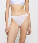 Tai-Slip TRIUMPH "Amourette", Damen, Gr. 36, wei&szlig;, Spitze, Obermaterial: 77%
