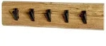 HAKU Wandgarderobe Haku Wandgarderobe Schwarz-Akazie