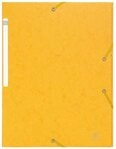 EXACOMPTA Organisationsmappe 25x Sammelmappe + Gummizug 3 Klappen Karton 600g A4 MAXI