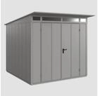 H&ouml;rmann Ecostar Ger&auml;tehaus Elegant mit Pultdach (248 x 283 cm), Metall