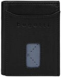 bugatti Geldb&ouml;rse SECURE SLIM, echt Leder