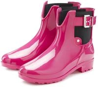 Gummistiefelette VIVANCE "Herbststiefelette", Damen, Gr. 42, pink, Obermaterial: 100%