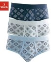 Clipper Slip (Packung, 3-St) sch&ouml;ne Feinripp-Qualit&auml;t aus reiner Baumwolle