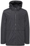 Langmantel BLEND "Parka BHFosco", Herren, Gr. L, grau (phantom grau), Obermaterial: