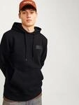 Kapuzensweatshirt JACK & JONES "JJECORP LOGO SWEAT HOOD NOOS", Herren, Gr. L, schwarz