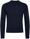 Strickfleece-Pullover CASUAL FRIDAY "Strickpullover CFKarlo", Herren, Gr. L, blau