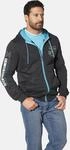 Kapuzensweatjacke JAN VANDERSTORM "Sweatjacke RODERICH", Herren, Gr. L, grau