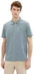 TOM TAILOR Poloshirt mit Knopfleiste und Logo