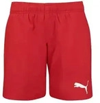 PUMA Badeshorts PUMA SWIM BOYS MID SHORTS schnelltrocknend, Kordelzug rot 116