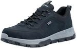 Sneaker RIEKER, Herren, Gr. 40, schwarz, Lederimitat, Textil, Schuhe Sneaker,